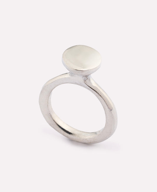 Momo Neutral Silver Ring