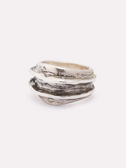 Fuji Neutral Silver Ring