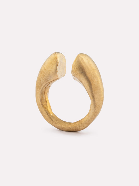 Yuri Matte Bronze Ring