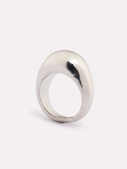 Hasu Neutral Silver Ring