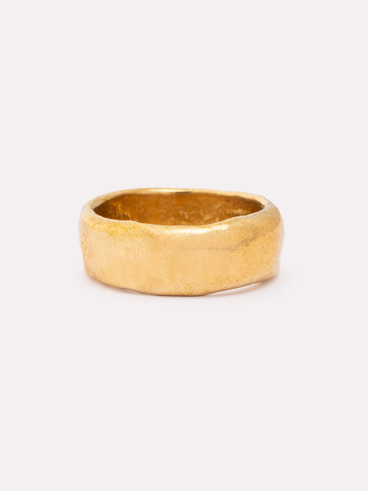 Kiku Matte Bronze Ring