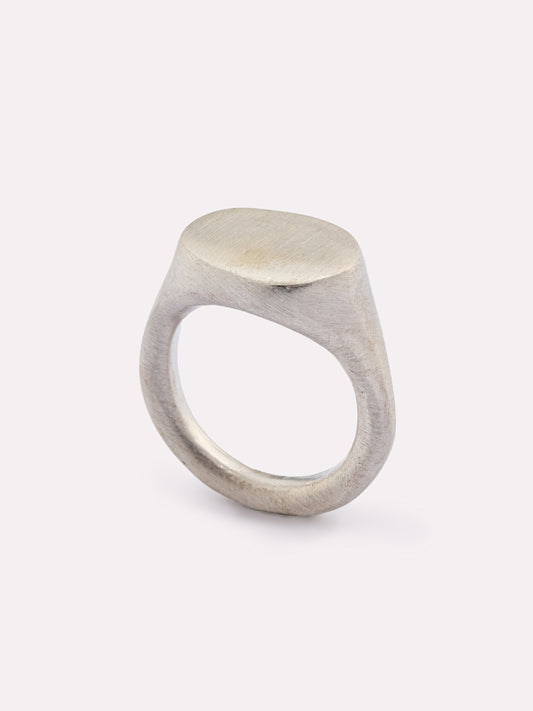 Ume Matte Silver Ring