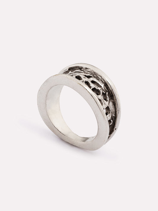 Hana Neutral Silver Ring