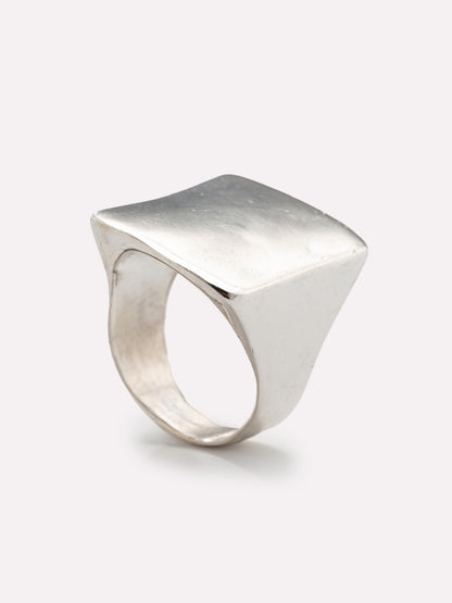Shikaku II Silver Ring