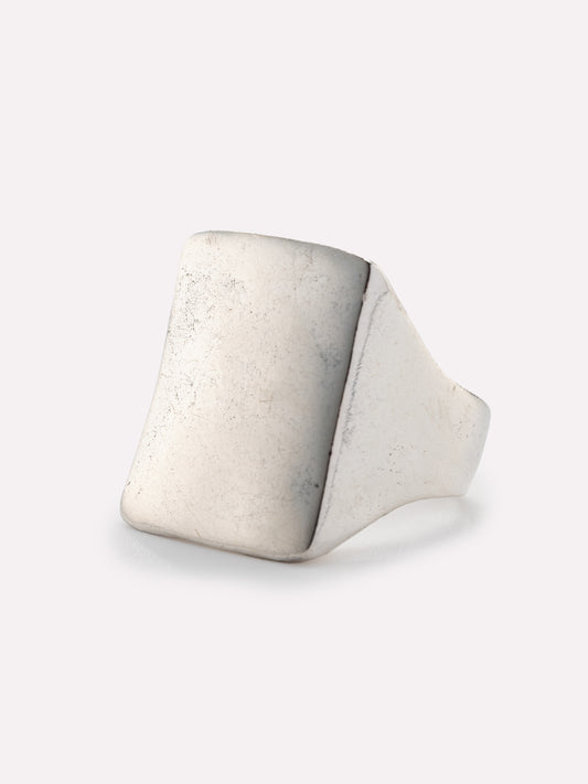 Shikaku II Silver Ring