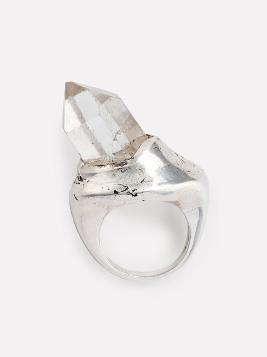 Aki Crystal Quartz Ring