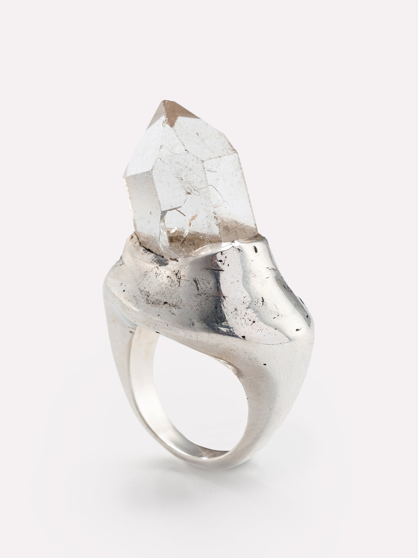 Aki Crystal Quartz Ring