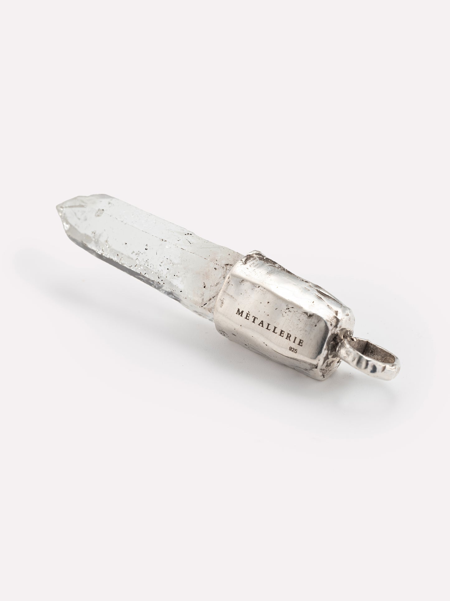 Crystal Quartz Charm