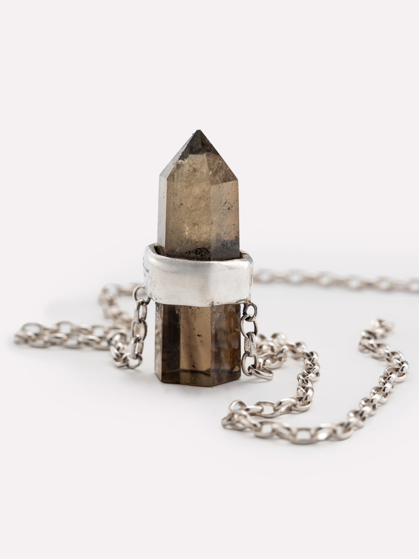 Kurai Crystal Smoky Quartz Necklace