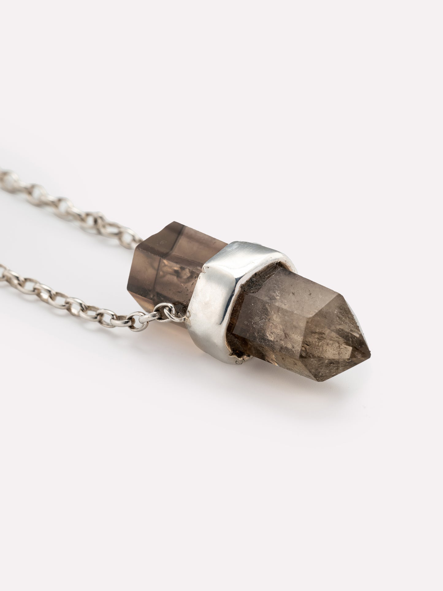Kurai Crystal Smoky Quartz Necklace
