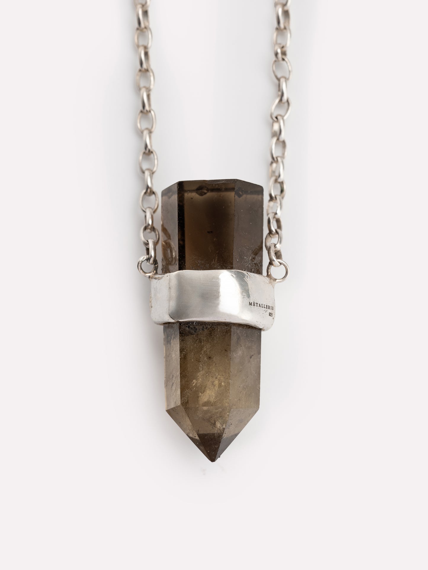 Kurai Crystal Smoky Quartz Necklace