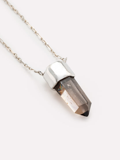 Kuro Crystal Smoky Quartz Necklace